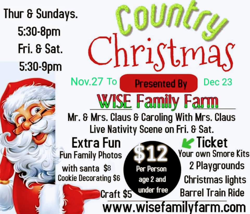 Country Christmas 2020 – Wise Family Farm